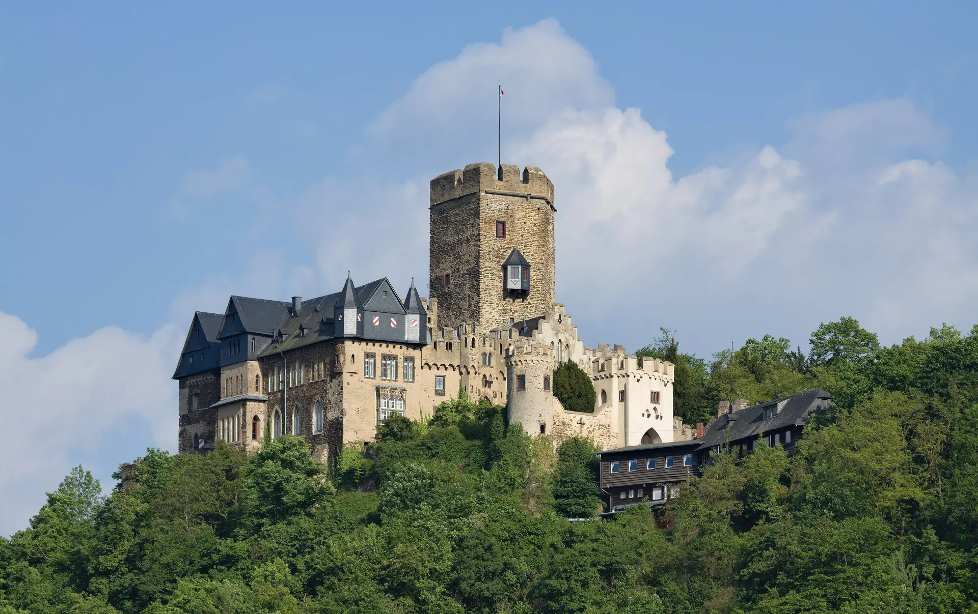 Burg Lahneck über Lahnstein